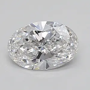 0.61ct D SI1 Oval (IGI)