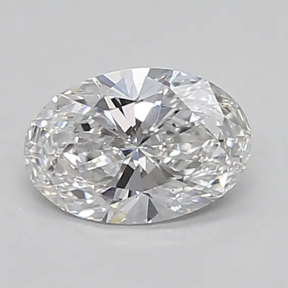 0.61ct D SI1 Oval (IGI)