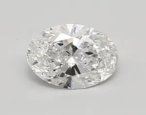 0.61ct D SI1 Oval (IGI)