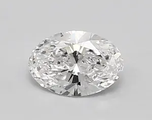 0.61ct D VVS2 Oval (IGI)