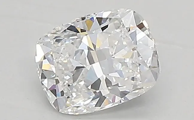 0.61ct D VVS2 Cushion (IGI)