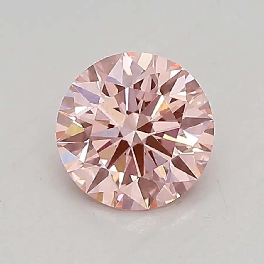 0.61ct FANCY INTENSE  PINK VS1 Round (IGI)