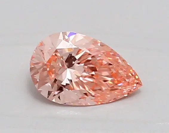 0.61ct FANCY VIVID  PINK VS1 Pear (IGI)