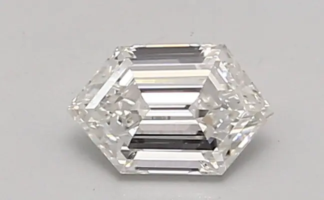 0.61ct E VVS2 Long Hexagon (IGI)