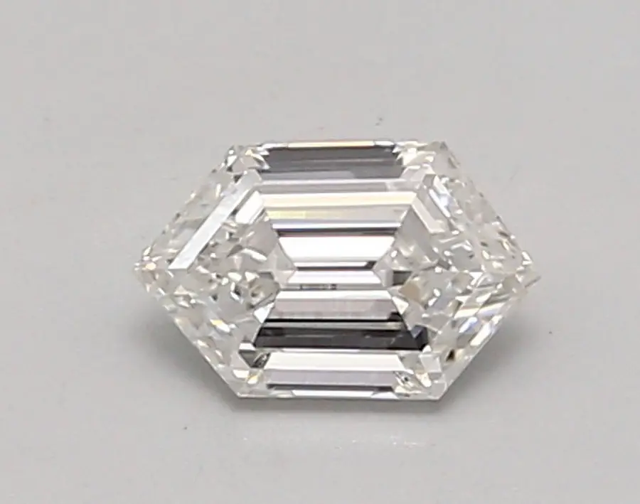 0.61ct E VVS2 Long Hexagon (IGI)