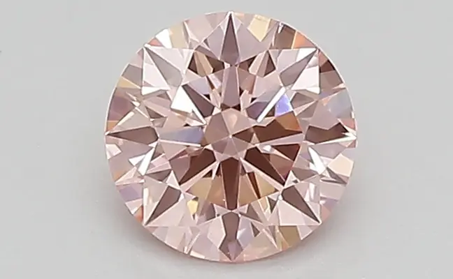 0.60ct FANCY VIVID  PINK VS2 Round (IGI)
