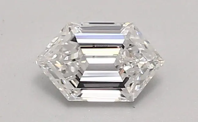 0.60ct D VVS2 Long Hexagon (IGI)