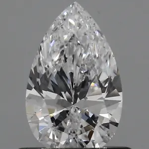 0.59ct D VVS2 Pear (IGI)