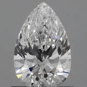 0.59ct D VVS1 Pear (IGI)