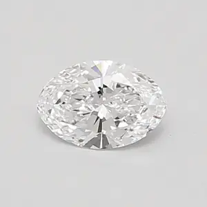 0.59ct D SI1 Oval (IGI)