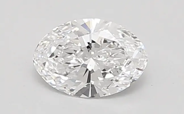 0.59ct D SI1 Oval (IGI)