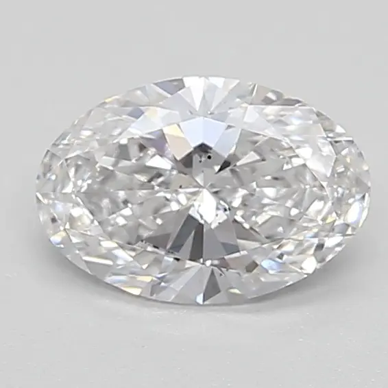 0.59ct D SI1 Oval (IGI)