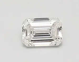 0.59ct D SI1 Emerald (IGI)