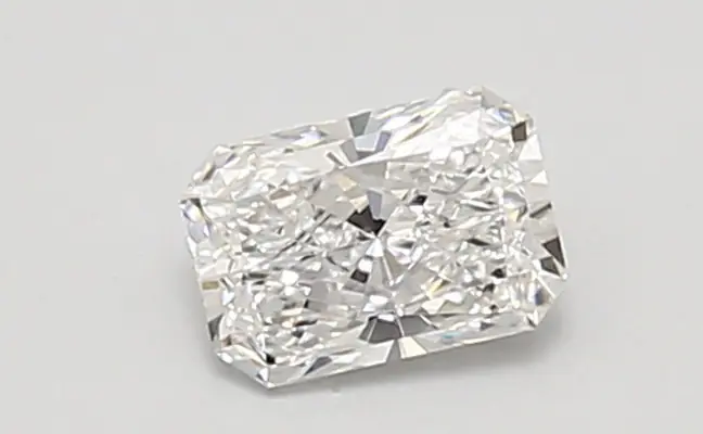 0.59ct D VVS2 Radiant (IGI)