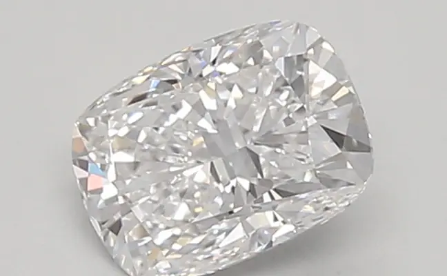 0.59ct D VVS2 Cushion (IGI)