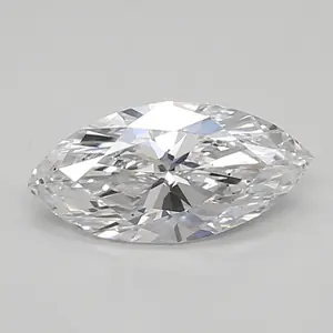 0.59ct D VS2 Marquise (IGI)