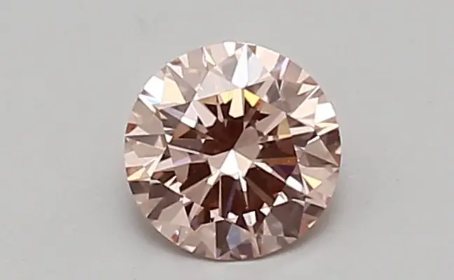 0.59ct FANCY INTENSE  PINK VS2 Round (IGI)