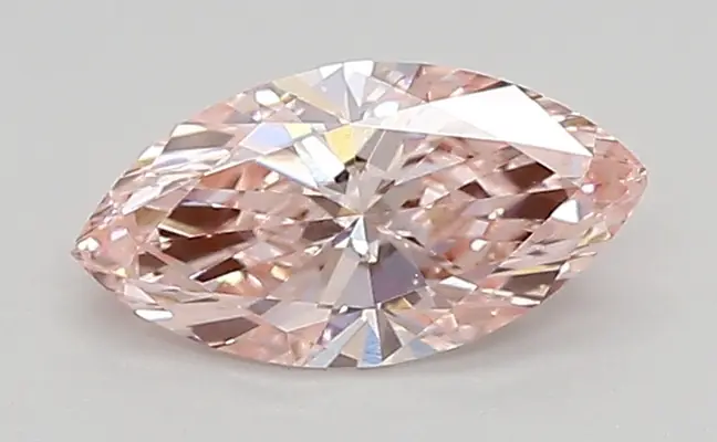 0.59ct FANCY INTENSE  PINK VS2 Marquise (IGI)