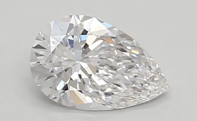 0.59ct D VVS1 Pear (IGI)