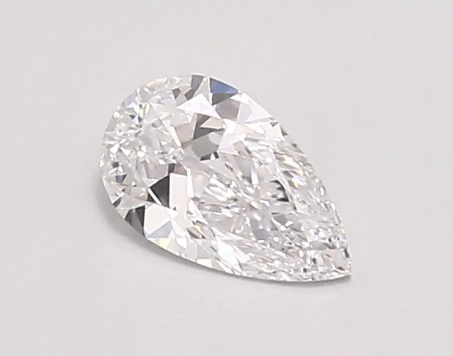 0.59ct D VVS2 Pear (IGI)