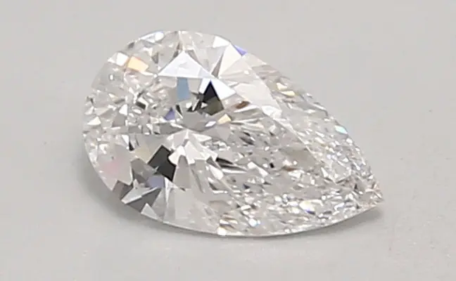 0.59ct D VVS2 Pear (IGI)