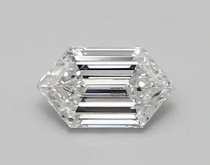 0.59ct D VS2 Long Hexagon (IGI)
