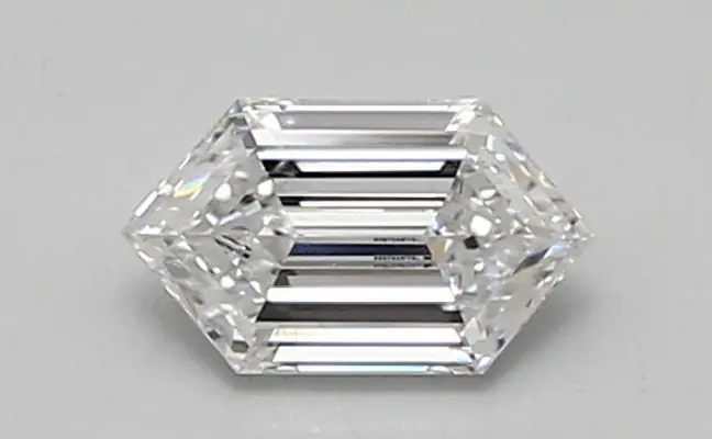 0.59ct D VS2 Long Hexagon (IGI)