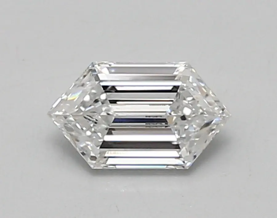 0.59ct D VS2 Long Hexagon (IGI)
