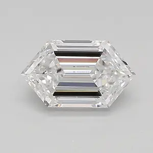 0.59ct D VVS2 Long Hexagon (IGI)