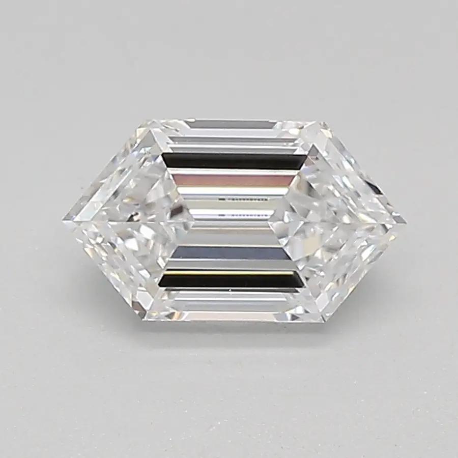 0.59ct D VVS2 Long Hexagon (IGI)
