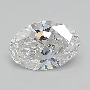 0.58ct D SI1 Oval (IGI)