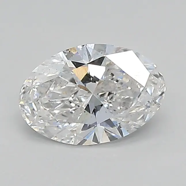 0.58ct D SI1 Oval (IGI)
