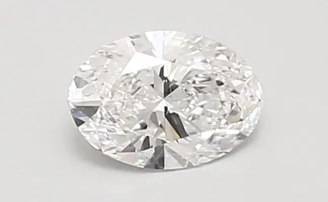 0.58ct D SI1 Oval (IGI)