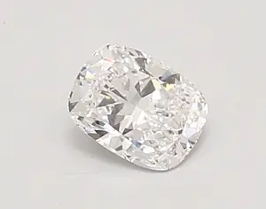 0.58ct D VVS2 Cushion (IGI)