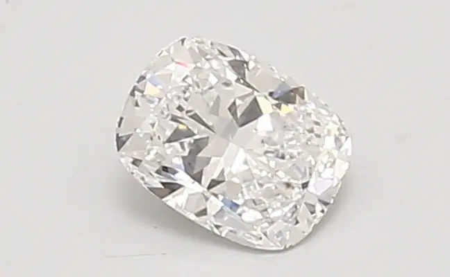 0.58ct D VVS2 Cushion (IGI)
