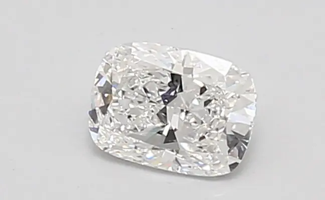 0.58ct D VVS1 Cushion (IGI)