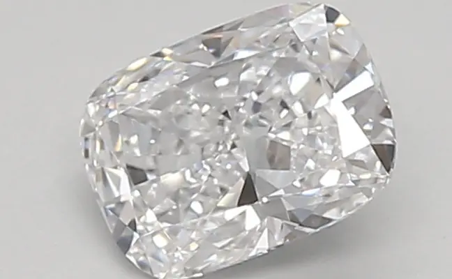 0.58ct D VVS2 Cushion (IGI)