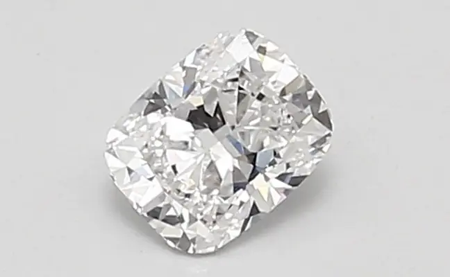 0.58ct D VVS2 Cushion (IGI)