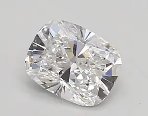 0.58ct D VVS1 Cushion (IGI)
