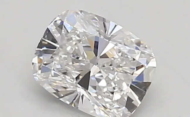 0.58ct D VVS1 Cushion (IGI)