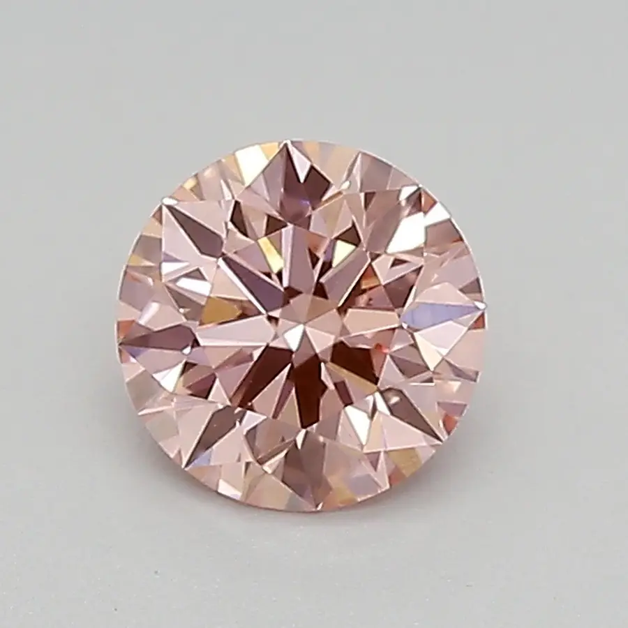 0.58ct FANCY VIVID  PINK VVS2 Round (IGI)