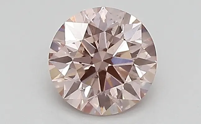 0.58ct FANCY INTENSE  PINK SI2 Round (IGI)