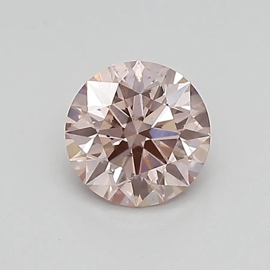 0.58ct FANCY INTENSE  PINK SI2 Round (IGI)