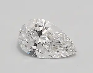 0.58ct D VVS1 Pear (IGI)