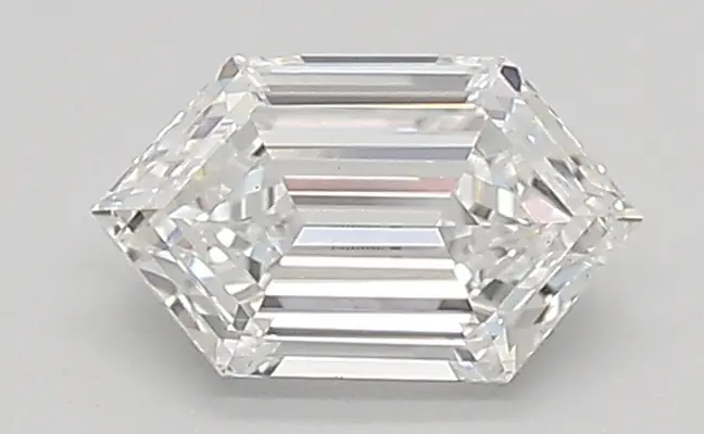 0.58ct D VVS2 Long Hexagon (IGI)
