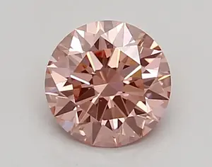 0.58ct FANCY VIVID  PINK VVS2 Round (IGI)