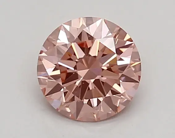 0.58ct FANCY VIVID  PINK VVS2 Round (IGI)