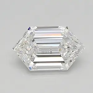 0.58ct E VVS2 Long Hexagon (IGI)