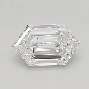 0.58ct D VVS1 Long Hexagon (IGI)