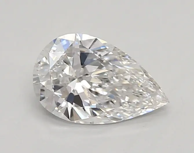 0.58ct D VVS2 Pear (IGI)